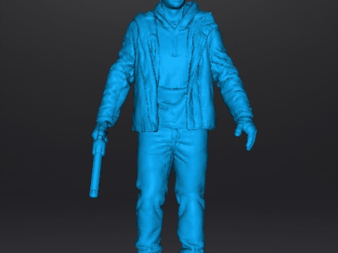 RE ETHAN WINTERS MINIATURE MODEL FOR HORROR OR SCIFI GAMES RPG DND 3Dプリントモデル