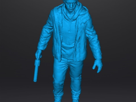 RE ETHAN WINTERS MINIATURE MODEL FOR HORROR OR SCIFI GAMES RPG DND 3Dプリントモデル
