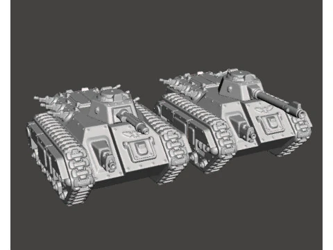 MODELLI IN MINIATURA DI SERBATOI APC GUARDIANI IMPERIALI IN SCALA DA 6 MM 8 MM PER GIOCHI SCIFI Modello di stampa 3D