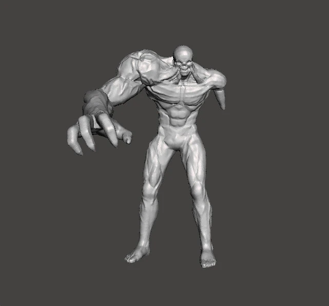 RECV BANDERSNATCH MONSTER MINIATURE MODEL FOR HORROR OR FANTASY GAMES RPG DND 3D Print Model .c4d .max .obj .3ds .fbx .stl .blend