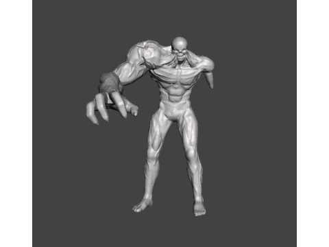 RECV BANDERSNATCH MONSTER MINIATURE MODEL FOR HORROR OR FANTASY GAMES RPG DND 3Dプリントモデル
