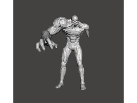 RECV BANDERSNATCH MONSTER MINIATUURMODEL VOOR HORROR OF FANTASY GAMES RPG DND 3D printmodel