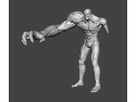 RECV BANDERSNATCH MONSTER MINIATURE MODEL FOR HORROR OR FANTASY GAMES RPG DND 3D Print Model