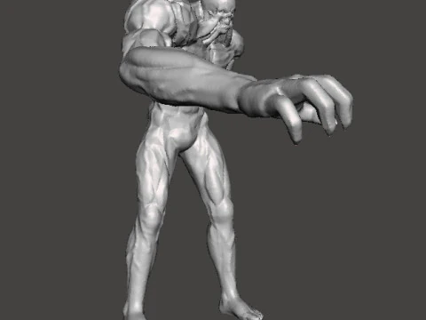 RECV BANDERSNATCH MONSTER MINIATURE MODEL FOR HORROR OR FANTASY GAMES RPG DND 3D Print Model