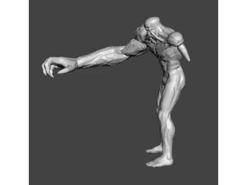 RECV BANDERSNATCH MONSTER MINIATURE MODEL FOR HORROR OR FANTASY GAMES RPG DND 3D Print Model