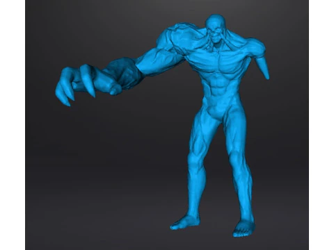 RECV BANDERSNATCH MONSTER MINIATURE MODEL FOR HORROR OR FANTASY GAMES RPG DND 3D Print Model