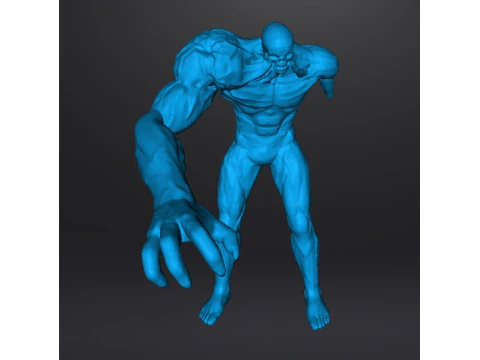 RECV BANDERSNATCH MONSTER MINIATURE MODEL FOR HORROR OR FANTASY GAMES RPG DND 3D Print Model