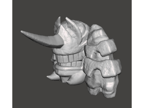 DWARF ROCK STOMPER GUARDIAN MINIATURE MODEL FANTASY GAMES DND RPG 3D Print Model