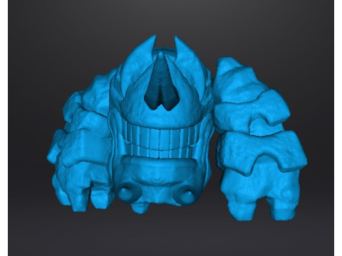 DWARF ROCK STOMPER GUARDIAN MINIATURE MODEL FANTASY GAMES DND RPG 3D Print Model