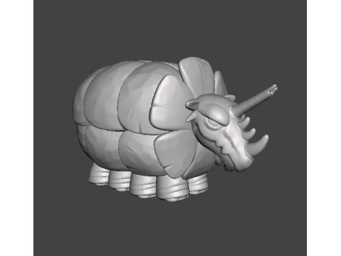 HERCULOIDS TUNDRO MINIATURE MODEL FANTASY OR SCIFI GAMES RPG DND Modèles 3D en vedette