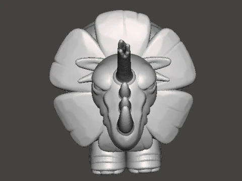 HERCULOIDS TUNDRO MINIATURE MODEL FANTASY OR SCIFI GAMES RPG DND 3D Print Model