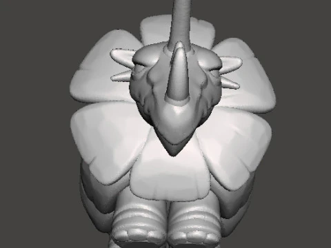 HERCULOIDS TUNDRO MINIATURE MODEL FANTASY OR SCIFI GAMES RPG DND 3D Print Model