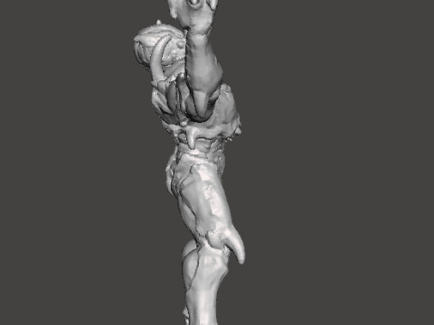 ARCHVILE DEMON MINIATURE MODEL FIGURE FOR FANTASY OR SCIFI GAMES RPG DND Modelo de impresión 3D