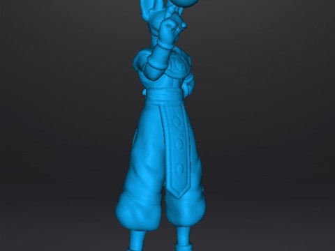 DB BEERUS GOD OF DESTRUCTION MINIATURE MODEL FOR FANTASY GAMES RPG DND Model Cetak 3D