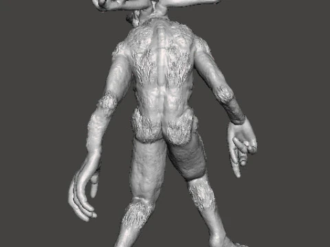 МІНІАТЮРНА МОДЕЛЬ WENDIGO SHAPESHIFTER ДЛЯ ІГОР У ЖАХІВ АБО ФЕНТЕЗІ RPG DND 3D Принт Модель