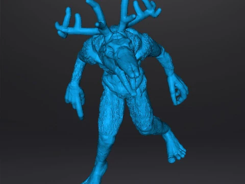 МІНІАТЮРНА МОДЕЛЬ WENDIGO SHAPESHIFTER ДЛЯ ІГОР У ЖАХІВ АБО ФЕНТЕЗІ RPG DND 3D Принт Модель