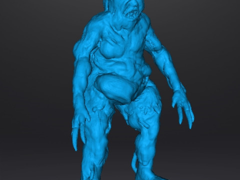 RE7 FAT MOLDED MONSTER MINIATURE MODEL FOR HORROR OR FANTASY GAMES RPG DND 3Dプリントモデル