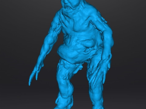 RE7 FAT MOLDED MONSTER MINIATURE MODEL FOR HORROR OR FANTASY GAMES RPG DND 3Dプリントモデル