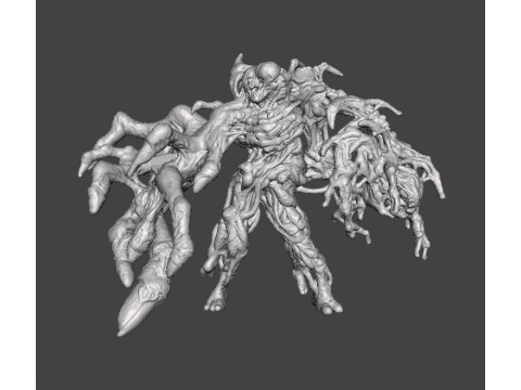 RE7 MUTATED LUCAS MINIATURE MODEL FOR HORROR OR FANTASY GAMES RPG DND 3Dプリントモデル