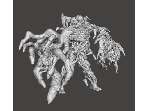 RE7 MUTATED LUCAS MINIATURE MODEL FOR HORROR OR FANTASY GAMES RPG DND 3Dプリントモデル