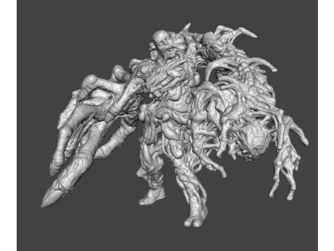 RE7 MUTATED LUCAS MINIATURE MODEL FOR HORROR OR FANTASY GAMES RPG DND 3Dプリントモデル