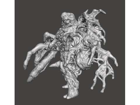 RE7 MUTATED LUCAS MINIATURE MODEL FOR HORROR OR FANTASY GAMES RPG DND 3Dプリントモデル