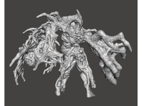RE7 MUTATED LUCAS MINIATURE MODEL FOR HORROR OR FANTASY GAMES RPG DND 3Dプリントモデル