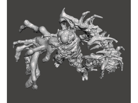 RE7 MUTATED LUCAS MINIATURE MODEL FOR HORROR OR FANTASY GAMES RPG DND 3Dプリントモデル