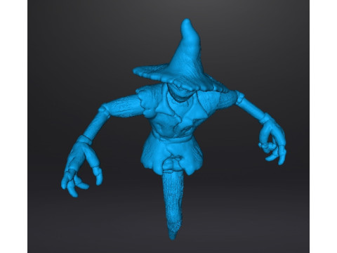 EVIL SCARECROW MINIATURE MODEL FOR HORROR AND FANTASY GAMES RPG DND 3Dプリントモデル