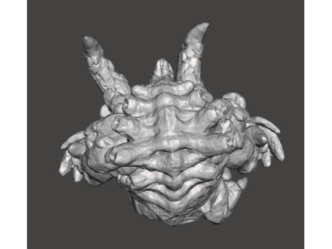 VOLCANOID KAIJU MONSTER MINIATURE MODEL FANTASY GAMES RPG DND 3Dプリントモデル