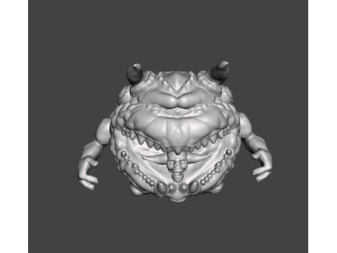 PAIN ELEMENTAL ATTACK CLASSIC DEMON MINIATURE MODEL FIGURE FOR FANTASY OR SCIFI GAMES RPG DND 3Dプリントモデル