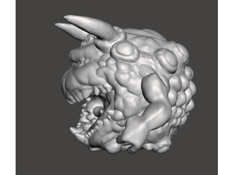 PAIN ELEMENTAL ATTACK CLASSIC DEMON MINIATURE MODEL FIGURE FOR FANTASY OR SCIFI GAMES RPG DND 3D Baskı Modeli