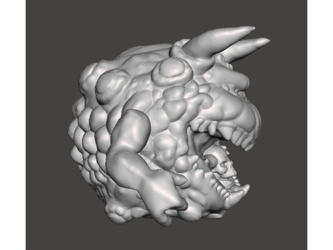 PAIN ELEMENTAL ATTACK CLASSIC DEMON MINIATURE MODEL FIGURE FOR FANTASY OR SCIFI GAMES RPG DND 3D Baskı Modeli