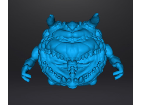 PAIN ELEMENTAL ATTACK CLASSIC DEMON MINIATURE MODEL FIGURE FOR FANTASY OR SCIFI GAMES RPG DND 3D Baskı Modeli