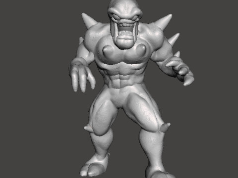 IMP CLASSIC DEMON MINIATURE MODEL FIGURE FOR FANTASY OR SCIFI GAMES RPG DND 3D-Druckmodell