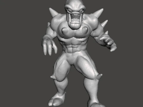 IMP CLASSIC DEMON MINIATURE MODEL FIGURE FOR FANTASY OR SCIFI GAMES RPG DND 3D Print Model