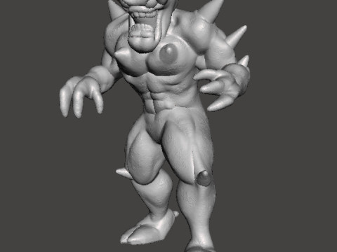 IMP CLASSIC DEMON MINIATURE MODEL FIGURE FOR FANTASY OR SCIFI GAMES RPG DND 3D-Druckmodell