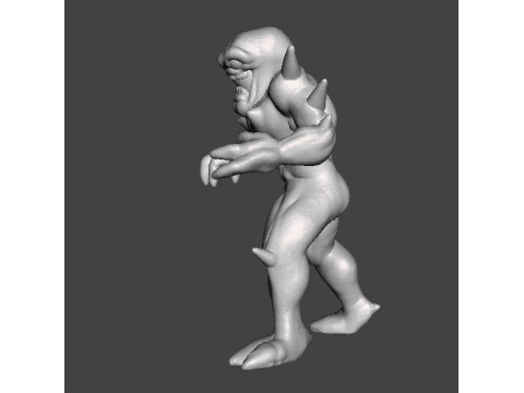 IMP CLASSIC DEMON MINIATURE MODEL FIGURE FOR FANTASY OR SCIFI GAMES RPG DND 3D-Druckmodell