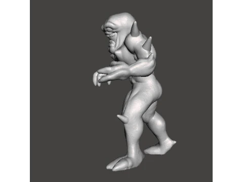 IMP CLASSIC DEMON MINIATURE MODEL FIGURE FOR FANTASY OR SCIFI GAMES RPG DND 3D Print Model