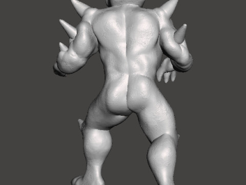 IMP CLASSIC DEMON MINIATURE MODEL FIGURE FOR FANTASY OR SCIFI GAMES RPG DND 3D-Druckmodell