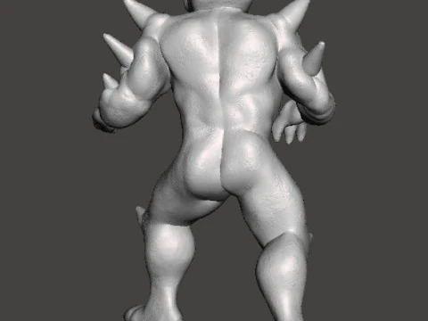 IMP CLASSIC DEMON MINIATURE MODEL FIGURE FOR FANTASY OR SCIFI GAMES RPG DND 3D Print Model