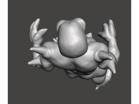 IMP CLASSIC DEMON MINIATURE MODEL FIGURE FOR FANTASY OR SCIFI GAMES RPG DND 3D Print Model