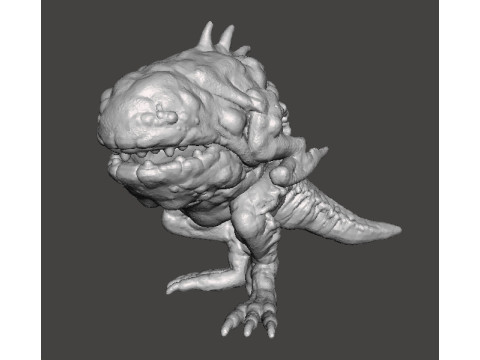 RE3 HUNTER GAMMA MONSTER MINIATURE MODEL FOR HORROR OR FANTASY GAMES RPG DND Model do druku 3D