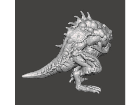 RE3 HUNTER GAMMA MONSTER MINIATURE MODEL FOR HORROR OR FANTASY GAMES RPG DND Model do druku 3D