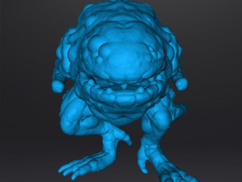 RE3 HUNTER GAMMA MONSTER MINIATURE MODEL FOR HORROR OR FANTASY GAMES RPG DND Model do druku 3D