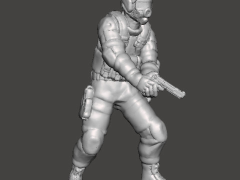 REORC NIGHTHAWK LONEWOLF OPERATOR MINIATURE MODEL FOR HORROR OR FANTASY GAMES RPG DND Model Cetak 3D