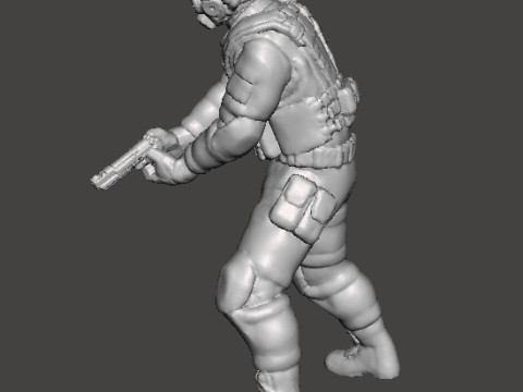 REORC NIGHTHAWK LONEWOLF OPERATOR MINIATURE MODEL FOR HORROR OR FANTASY GAMES RPG DND Model Cetak 3D