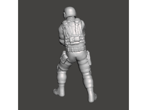 REORC NIGHTHAWK LONEWOLF OPERATOR MINIATURE MODEL FOR HORROR OR FANTASY GAMES RPG DND Model Cetak 3D