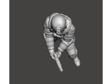 REORC NIGHTHAWK LONEWOLF OPERATOR MINIATURE MODEL FOR HORROR OR FANTASY GAMES RPG DND Model Cetak 3D