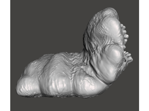 REREV GLOBSTER MONSTER MINIATURE MODEL FOR HORROR OR FANTASY GAMES RPG DND 3D Baskı Modeli